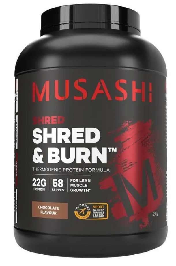 Musashi Shred And Burn Chocolate 2kg