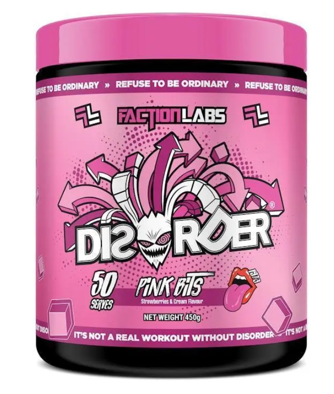 Faction Labs Disorder Original - 50 serves Pink Bits