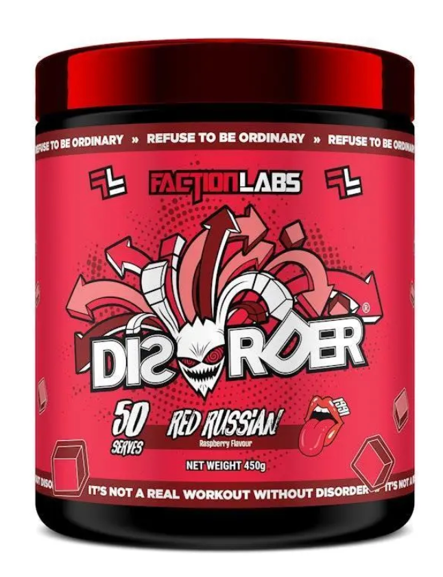 Faction Labs Disorder Original - 50 serves Red Russian